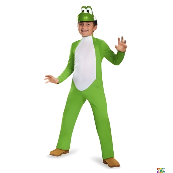 Child Yoshi Deluxe 7-8 Costume - Nintendo