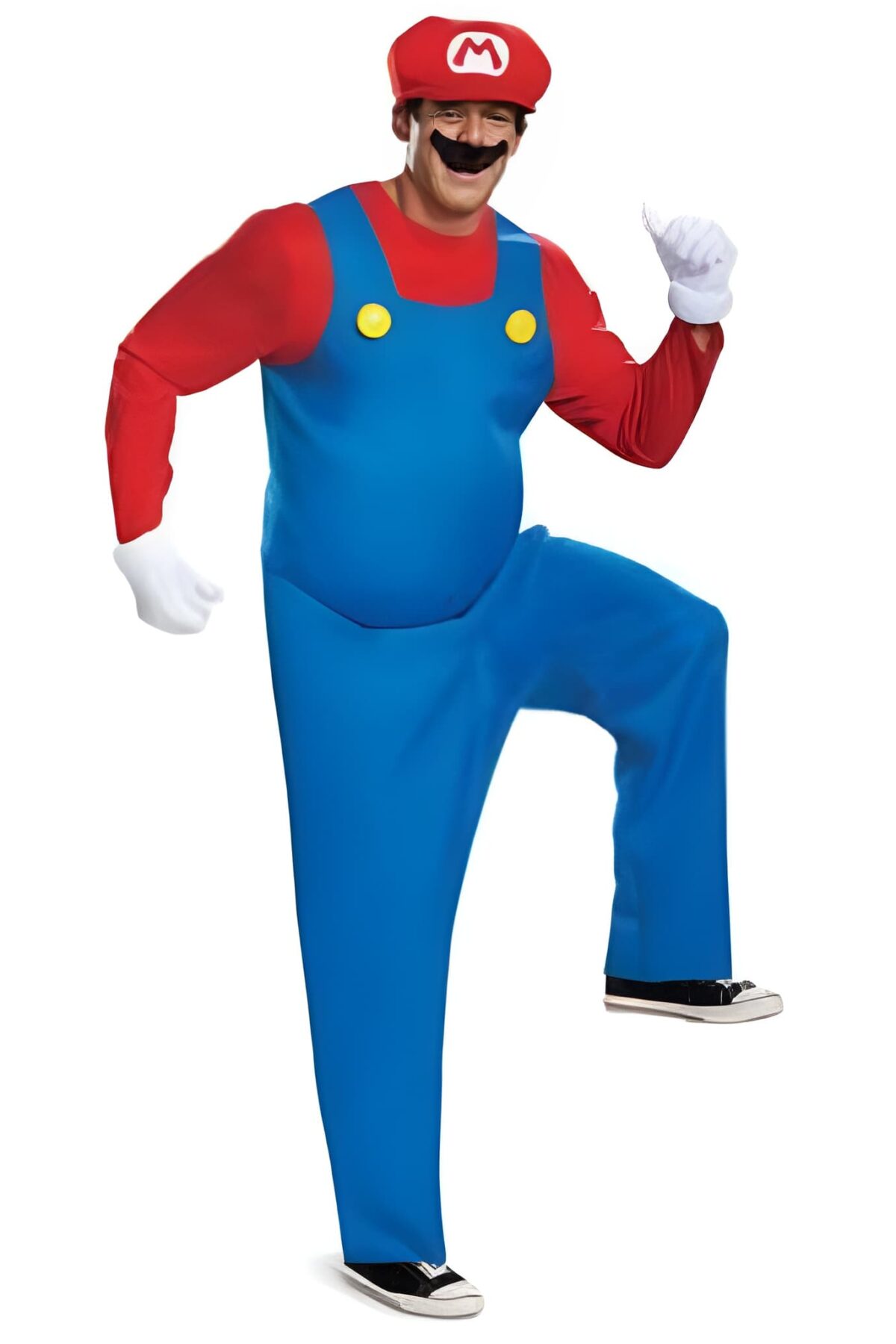 Adult Mario Deluxe Costume XL 42-46