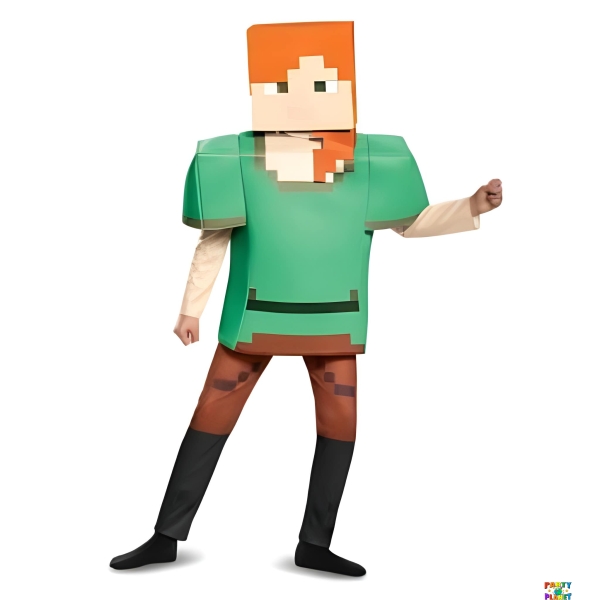 MINECRAFT ALEX DELUXE COSTUME L 10 TO 12