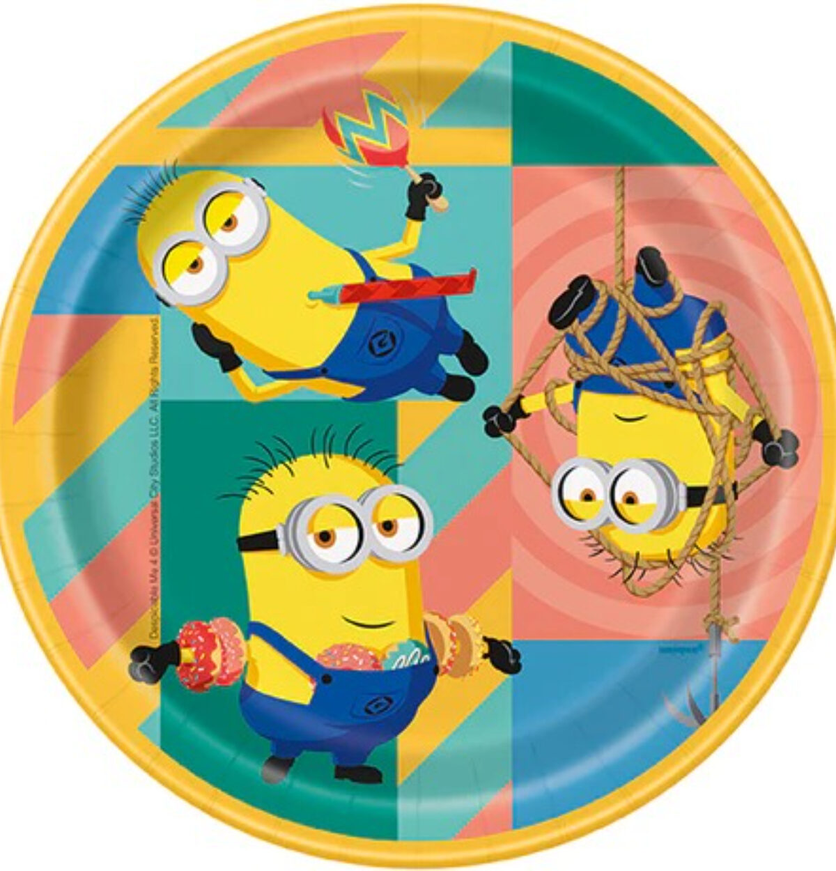 Despicable Me Round 7" Dessert Plates 8ct.