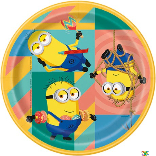 Despicable Me Round 7" Dessert Plates 8ct.