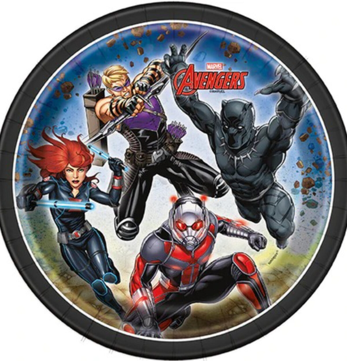 Avengers Round 7" Dessert Plates 8ct.