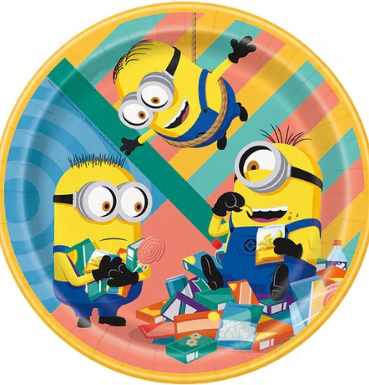 Despicable Me Round 9" Dinner Plates 8ct.