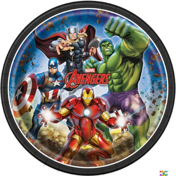 Avengers Round 9" Dinner Plates 8ct.