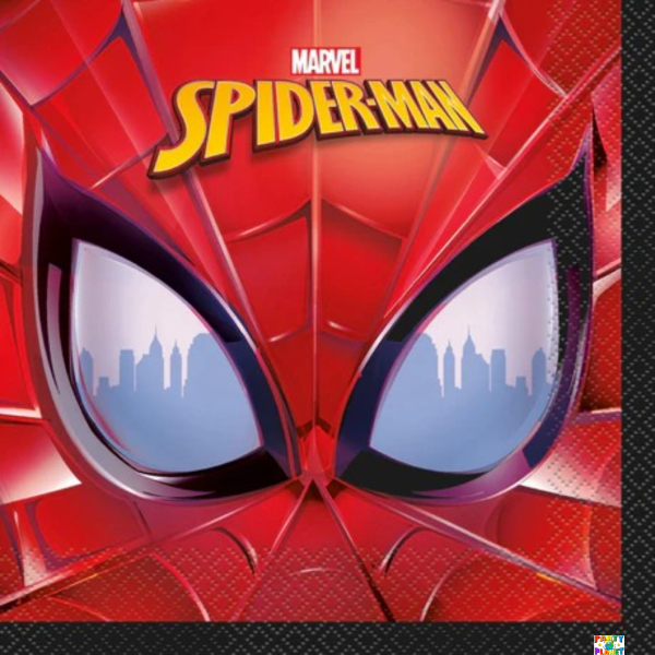 SpiderMan Luncheon Napkins 16ct