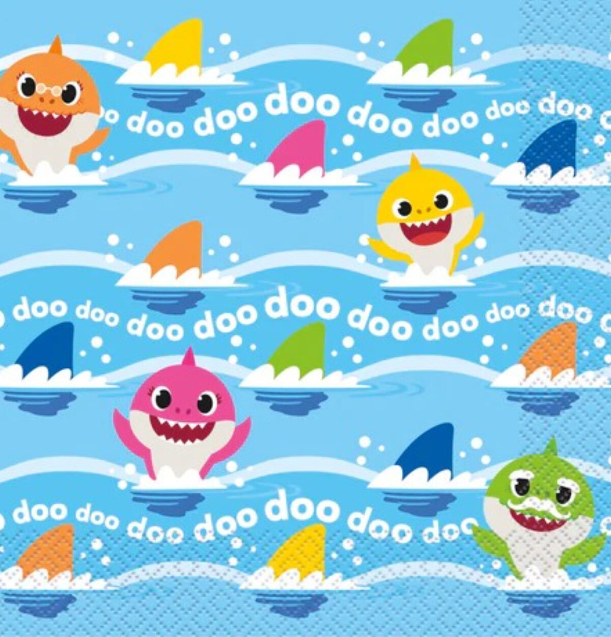 BABY SHARK LUNCH NAPKINS 16ct