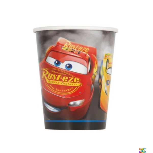 Disney Cars 3 Movie 9oz Paper Cups 8ct.