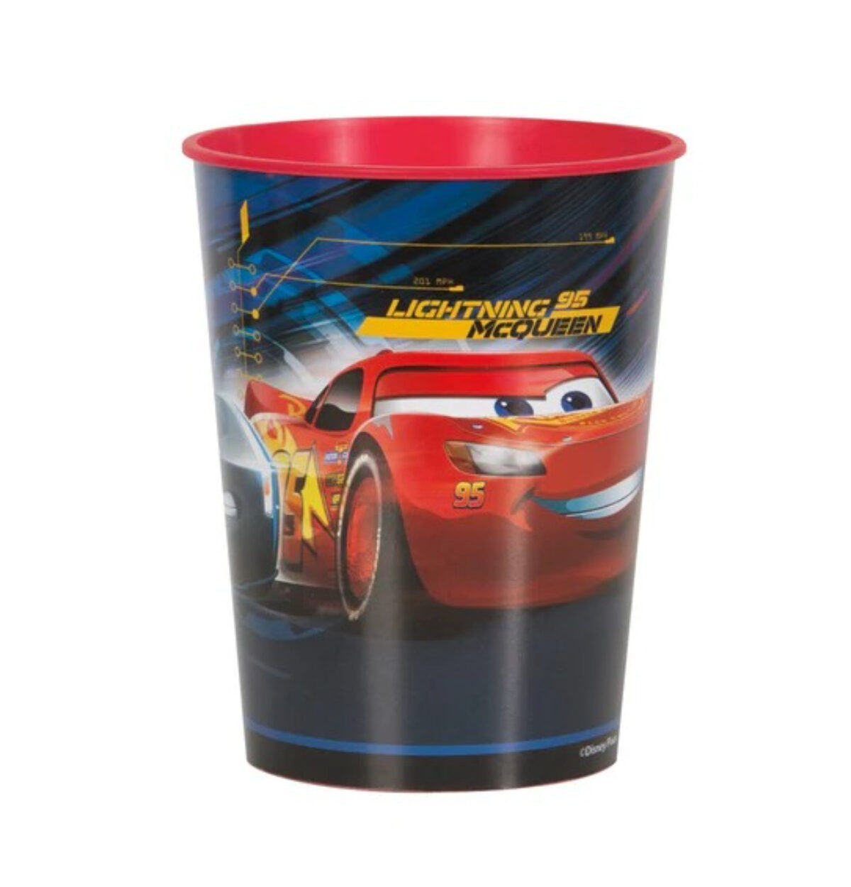 Disney Cars 3 Movie 16oz Plastic Favor Cup