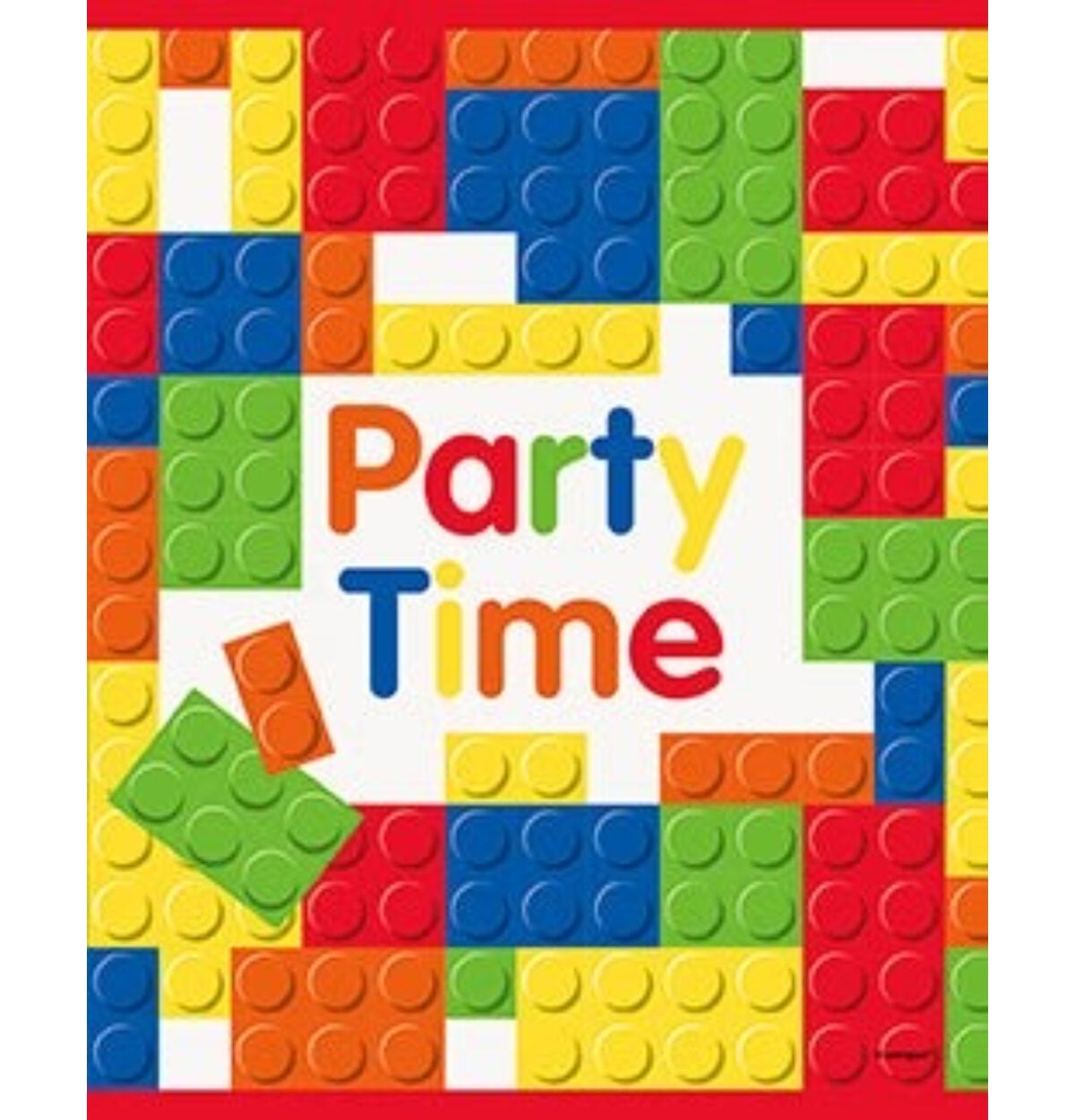 Building Blocks Birthday Luncheon Napkins 16ct.