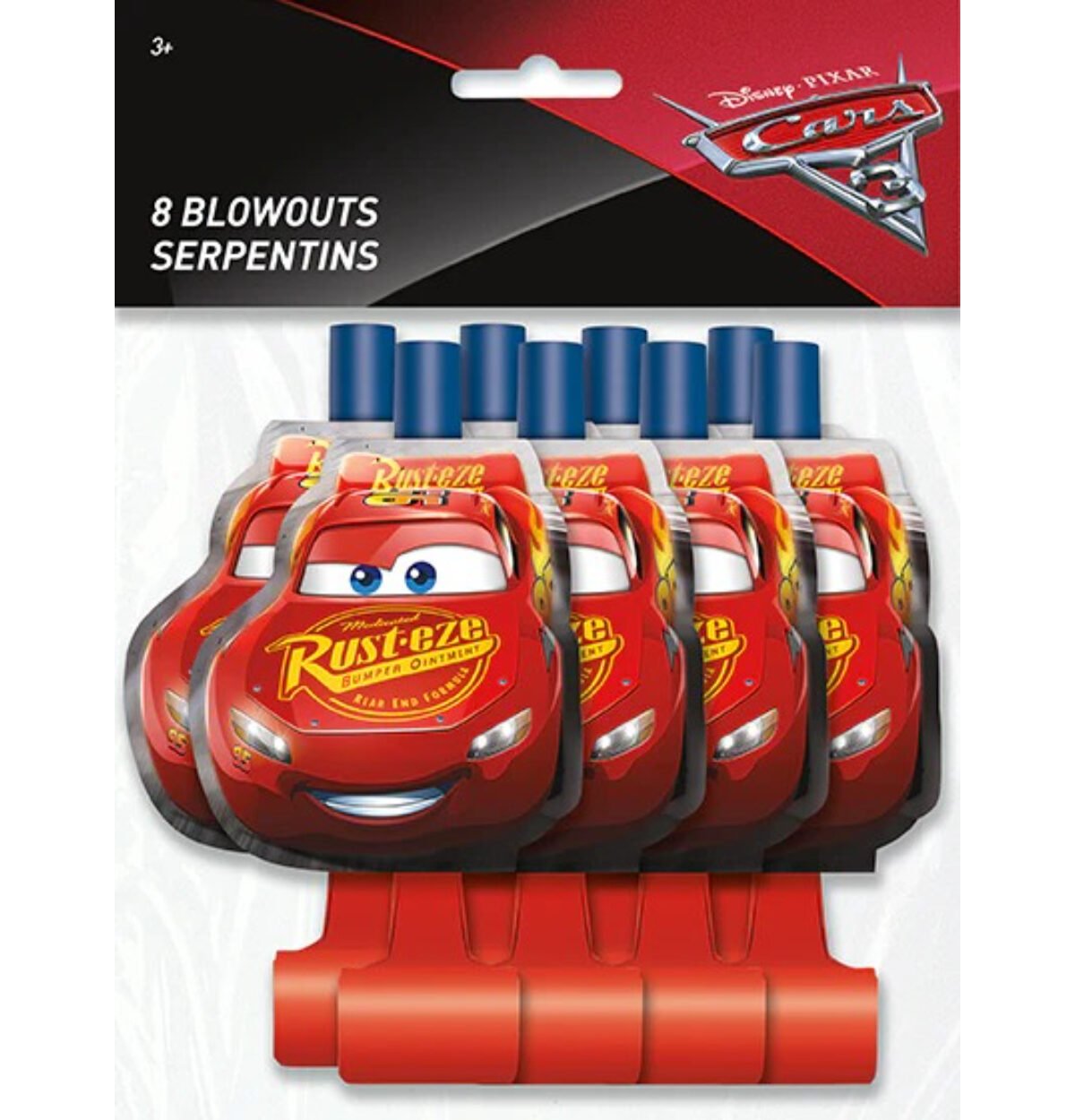 Cars 3 Blowouts 8ct.