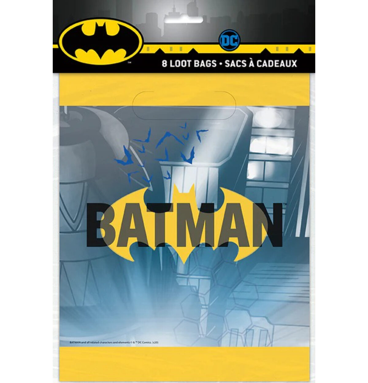 Batman Loot Bags 8ct.