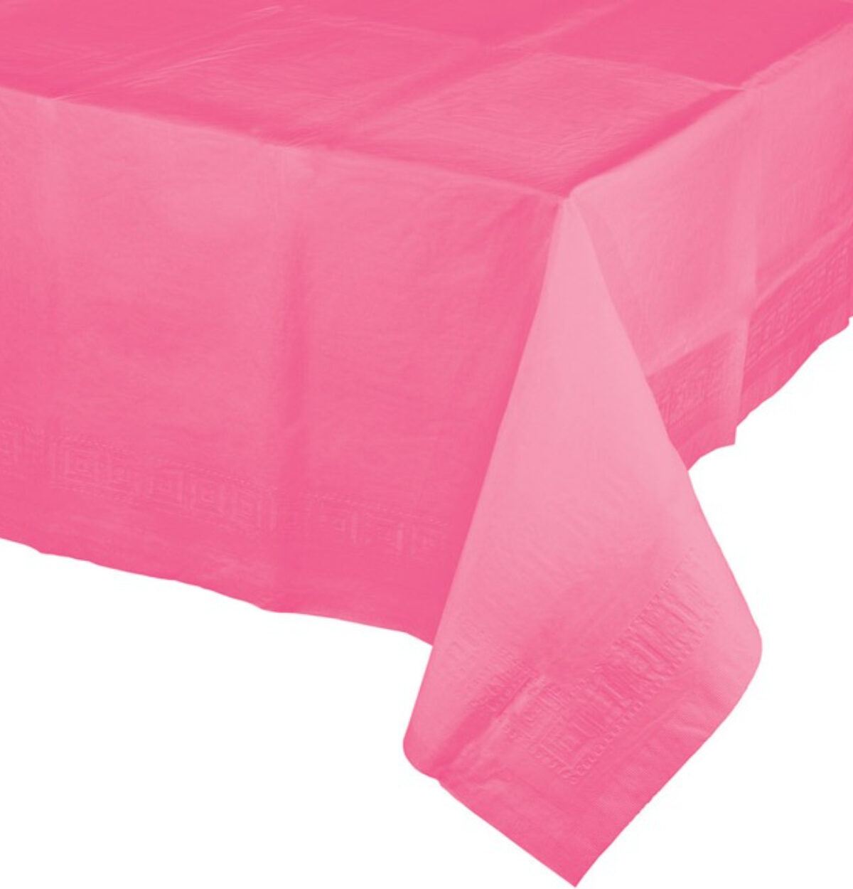 Candy Pink Tissue-Poly Table cover 54"x108"