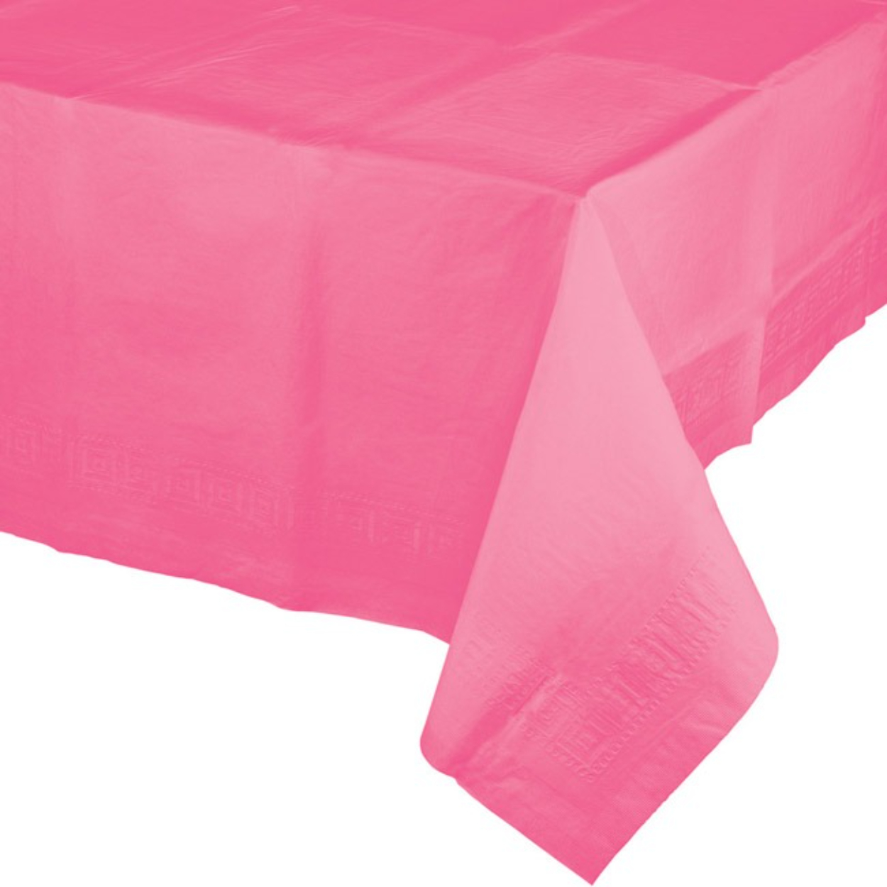 imgi_23_19274.jpg Candy Pink Tissue-Poly Table cover 54"x108" - Image 1