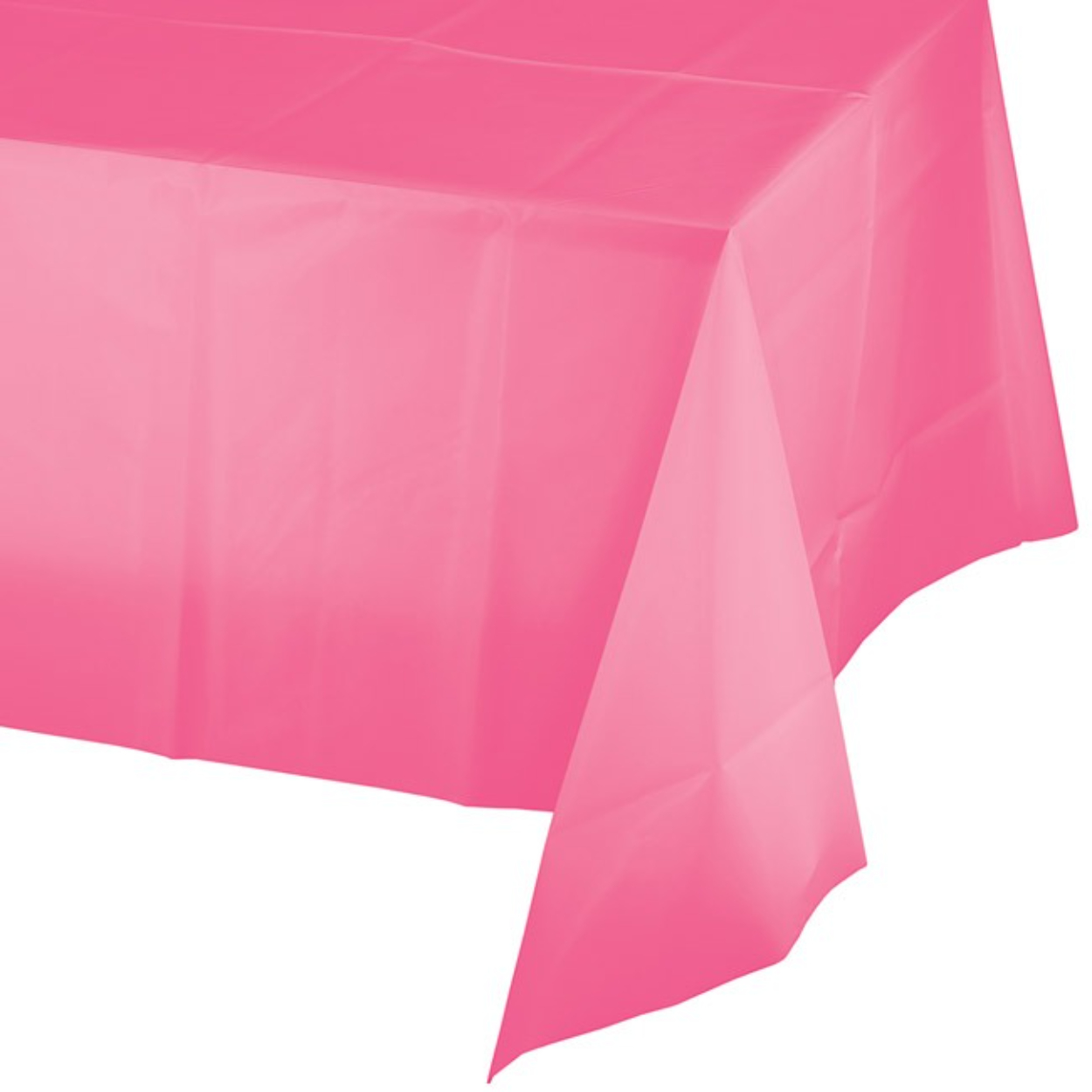 imgi_25_12567-1.jpg Candy Pink Plastic Table Cover 54"x108" - Image 1