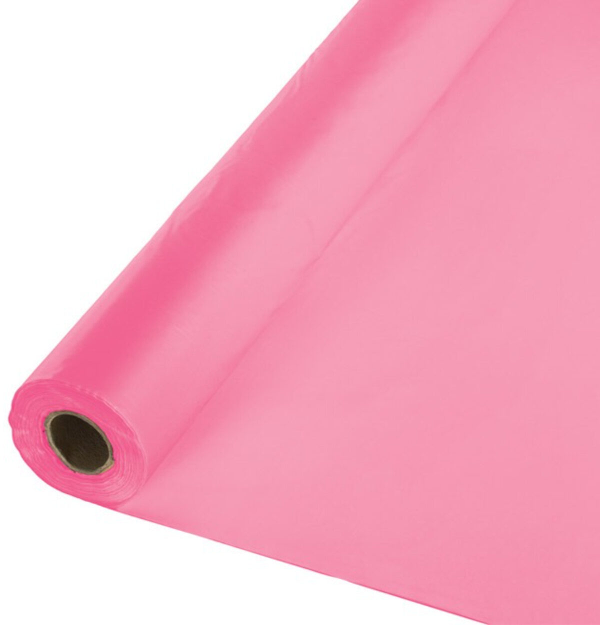 BANQUET ROLL PLASTIC 1CT 100FT CANDY PINK