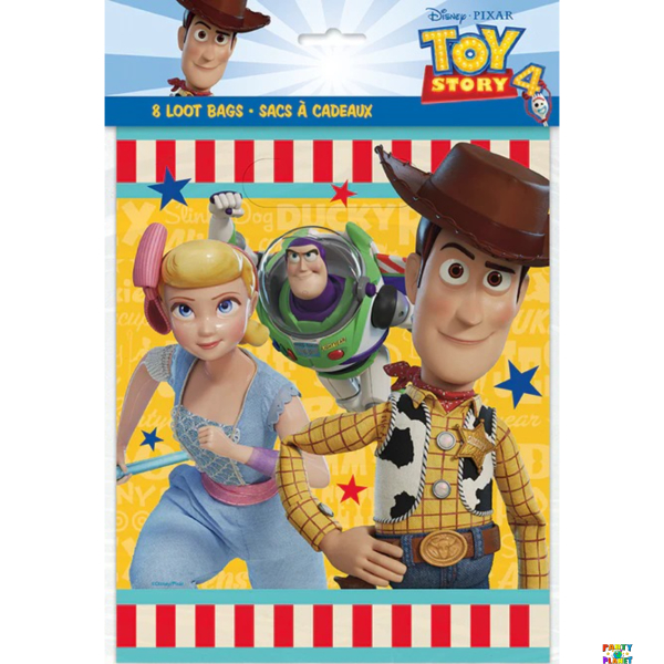 Disney Toy Story 4 Loot Bags 8ct.