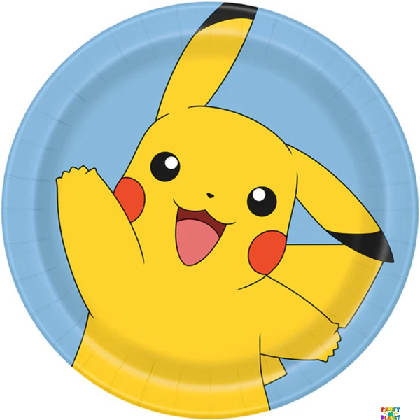 Pokmon Round 9" Dinner Plates 8ct.