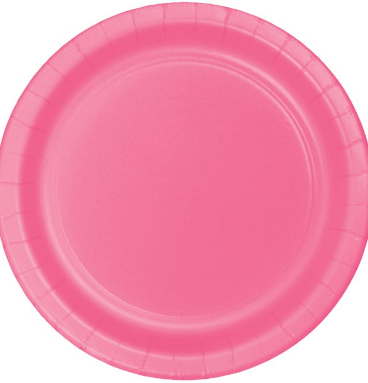 Candy Pink 9" Paper Plate 24ct.