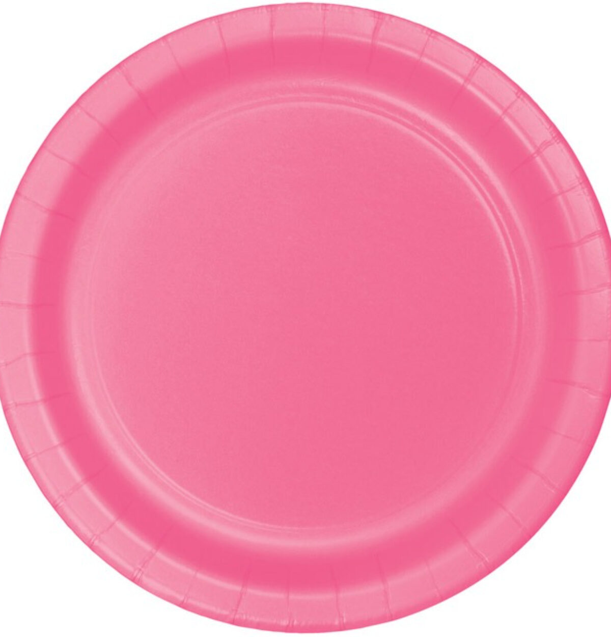 Candy Pink 7" Paper Plates 24ct.