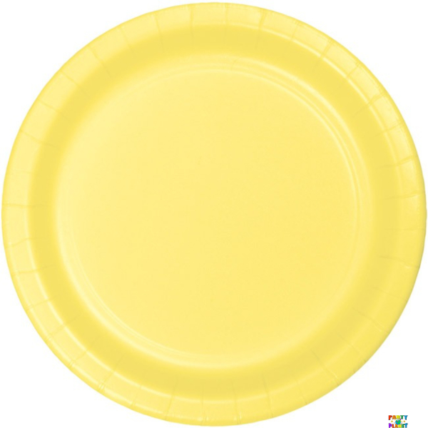 Mimosa Yellow 10.25" Paper Plates 24ct.