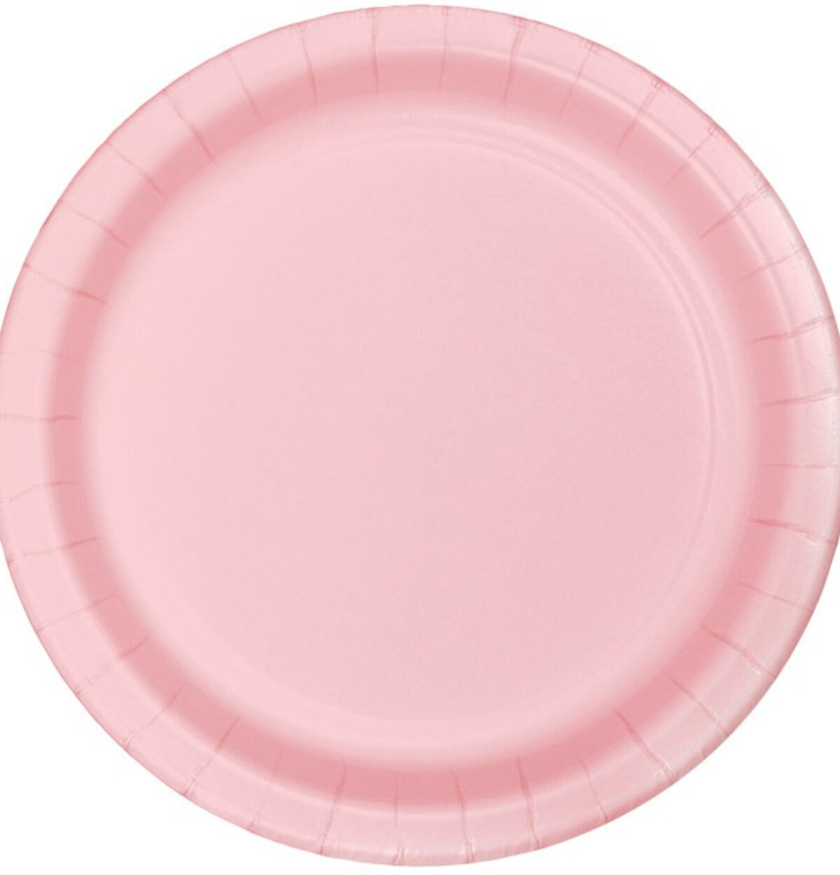 Classic Pink 9" Paper Plates 24ct.