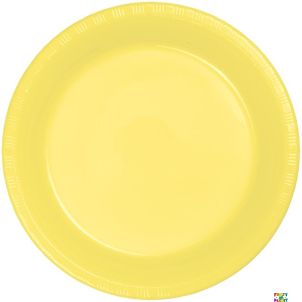 Mimosa Yellow 9" Paper Plates 24ct.