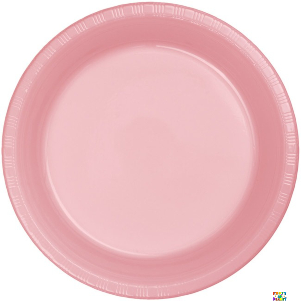 Classic Pink 7" Plastic Plates 20ct.