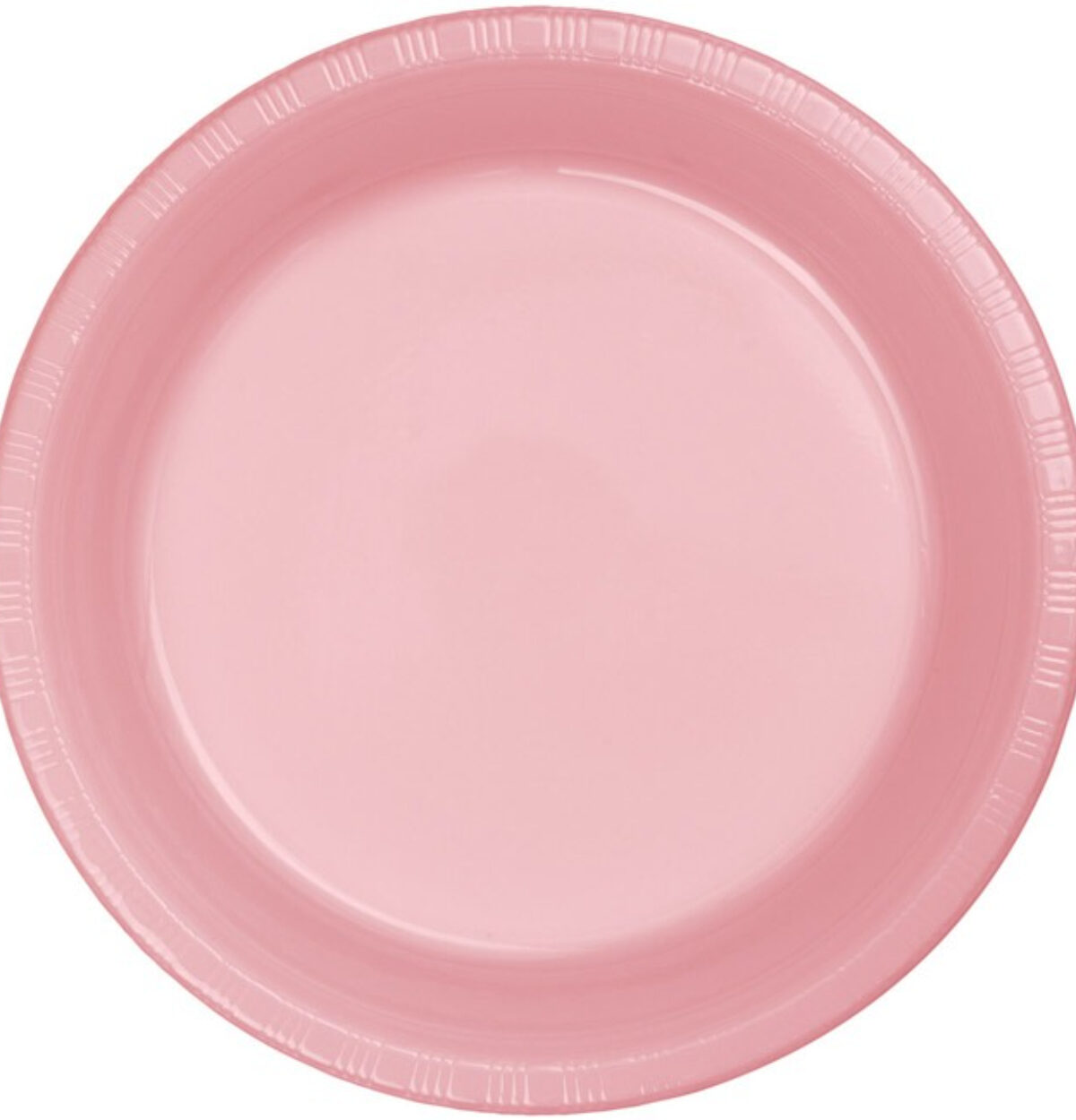 Classic Pink 10.25" Plastic Plates 20ct.