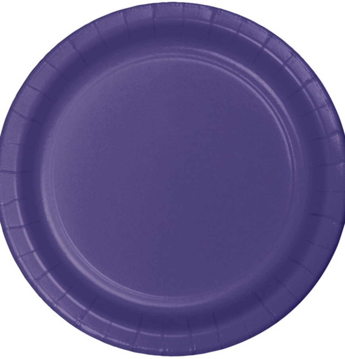 Purple 7" Paper Plates 24ct