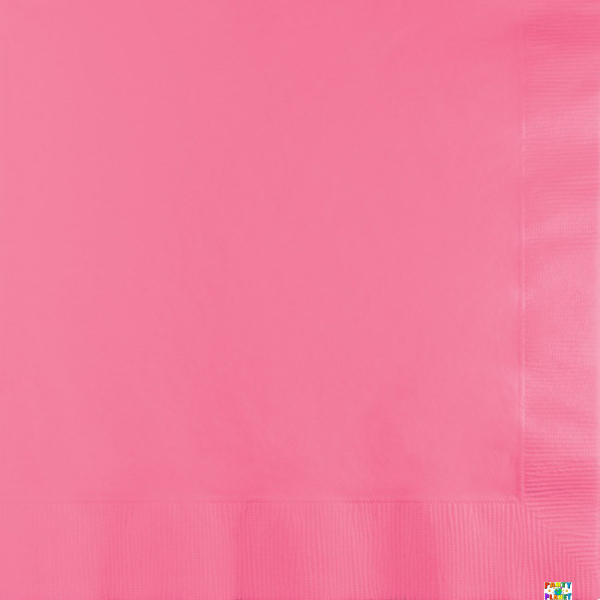 Candy Pink 3ply Lunch Napkin 50ct.