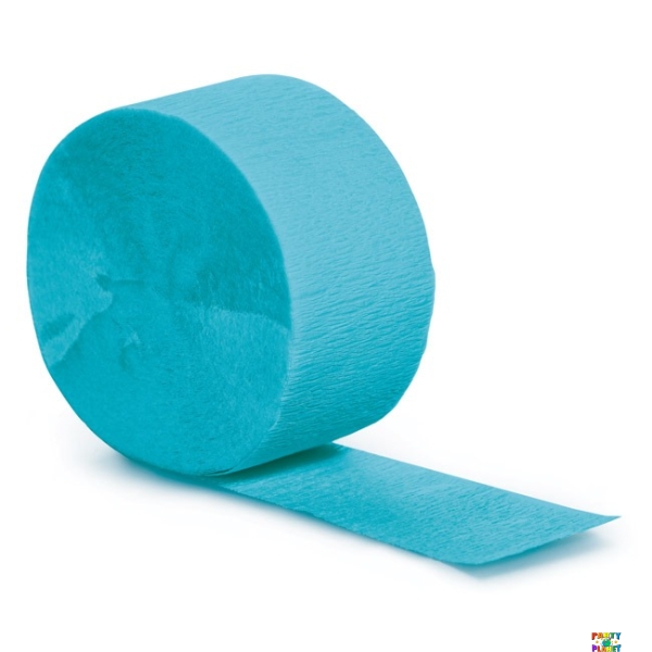 500' Crepe Streamer - Turquoise