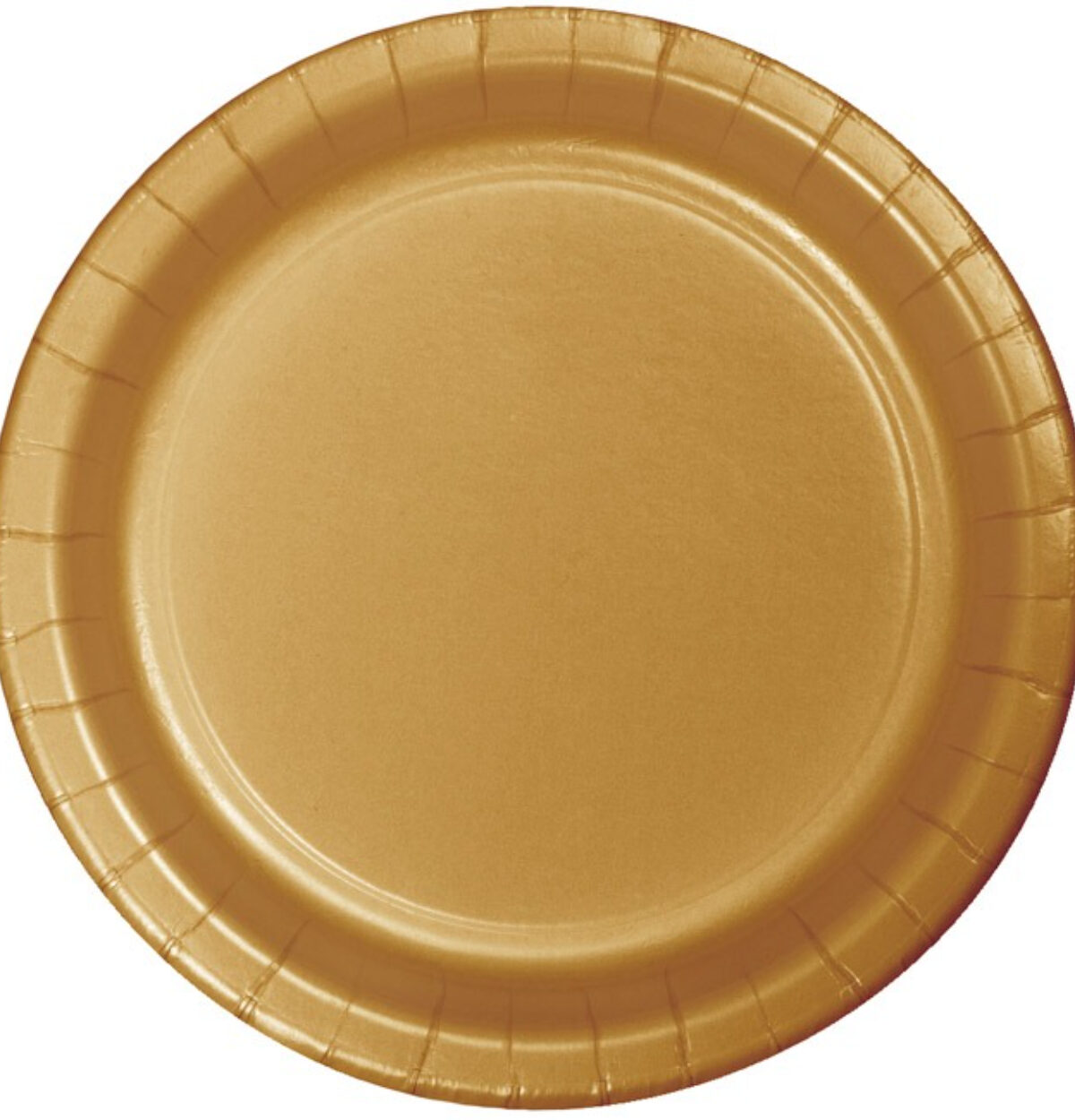 Glittering Gold 9" Paper Plates 24ct.