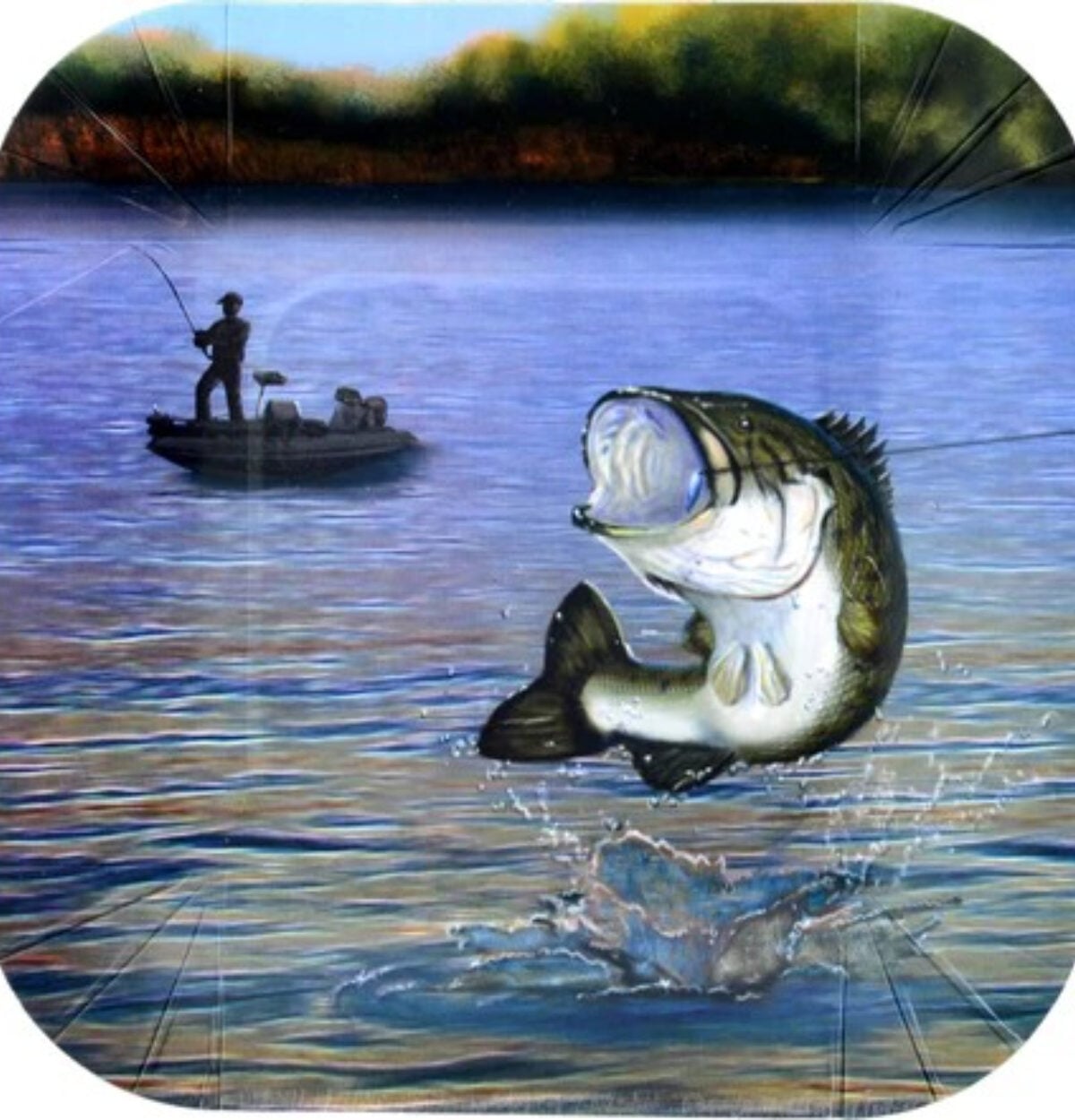 Gone Fishin' 7" Plates 8PK