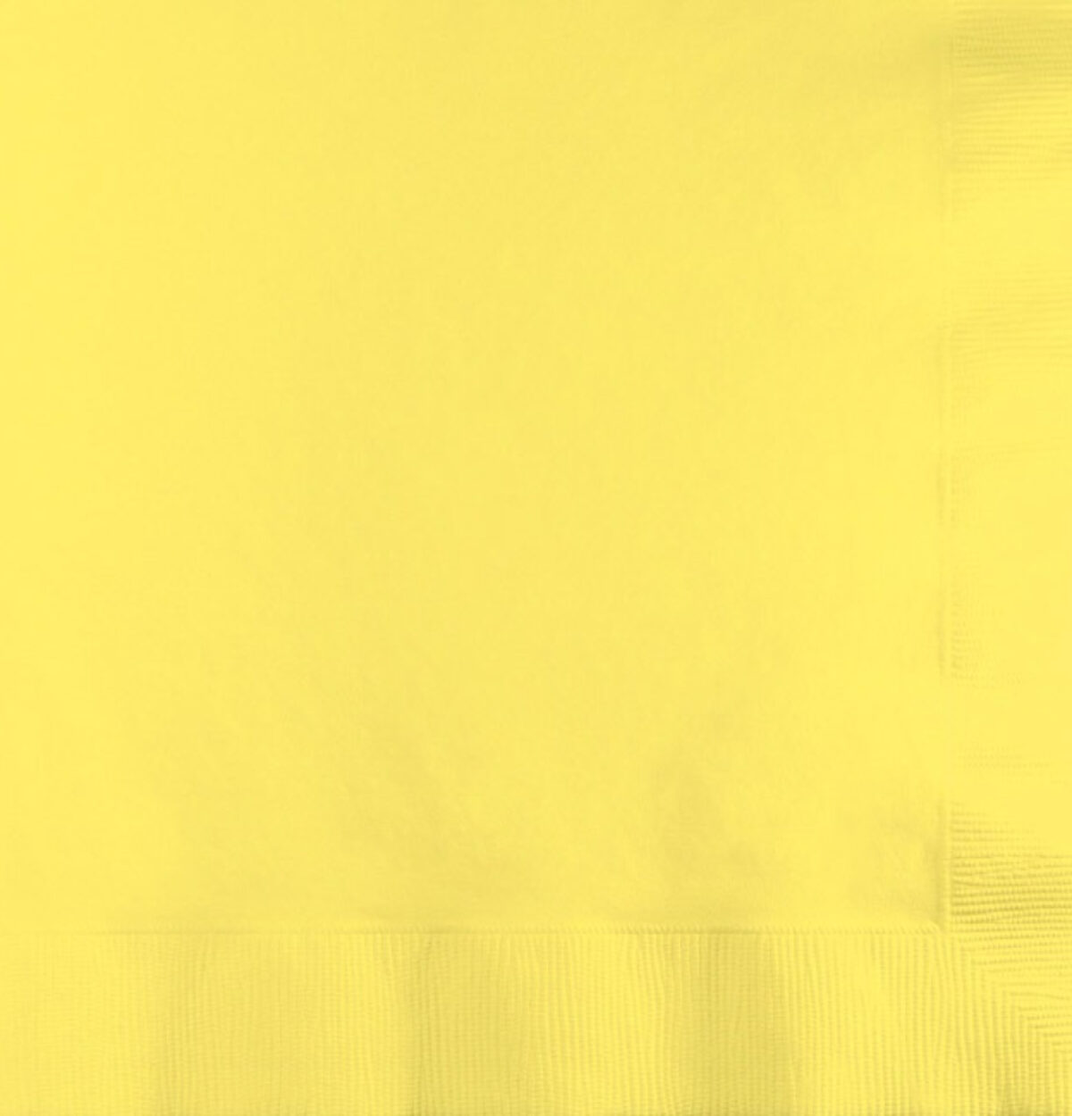 Mimosa Yellow 3ply Beverage Napkins 50ct.