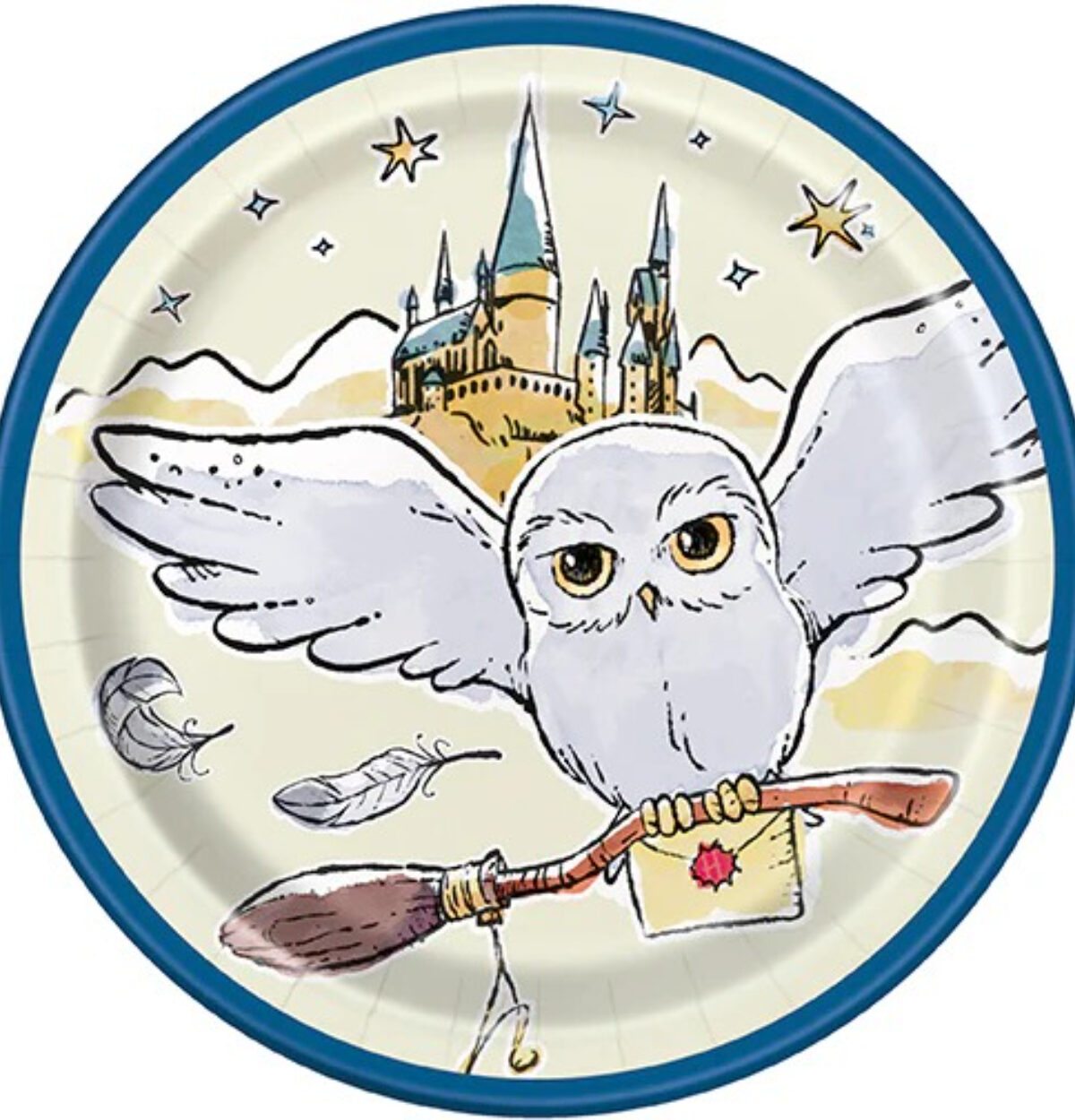 Harry Potter Round 7" Dessert Plates 8ct.