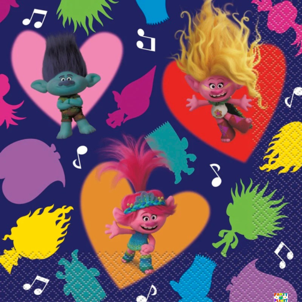 Trolls Luncheon Napkins 16ct.