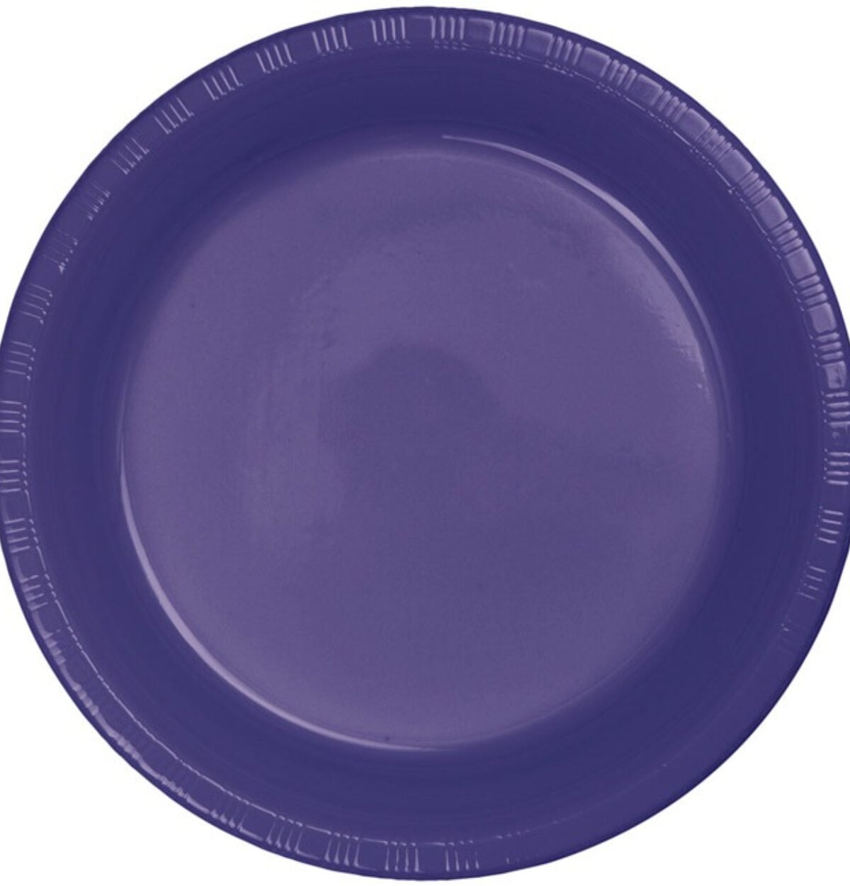 PURPLE PLATES 10.25" PLASTIC 20CT.