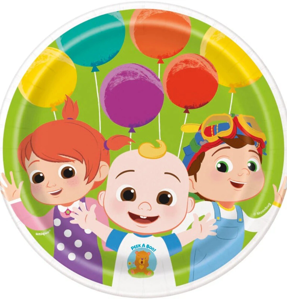 Cocomelon 7" Round Plate 8ct.
