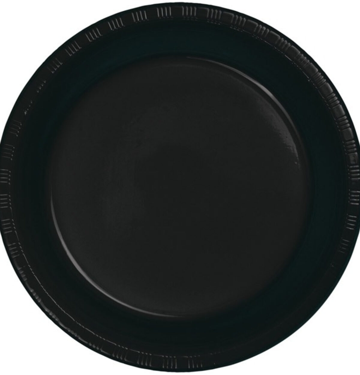 Black Velvet 10.25" Plastic Plates 20ct.