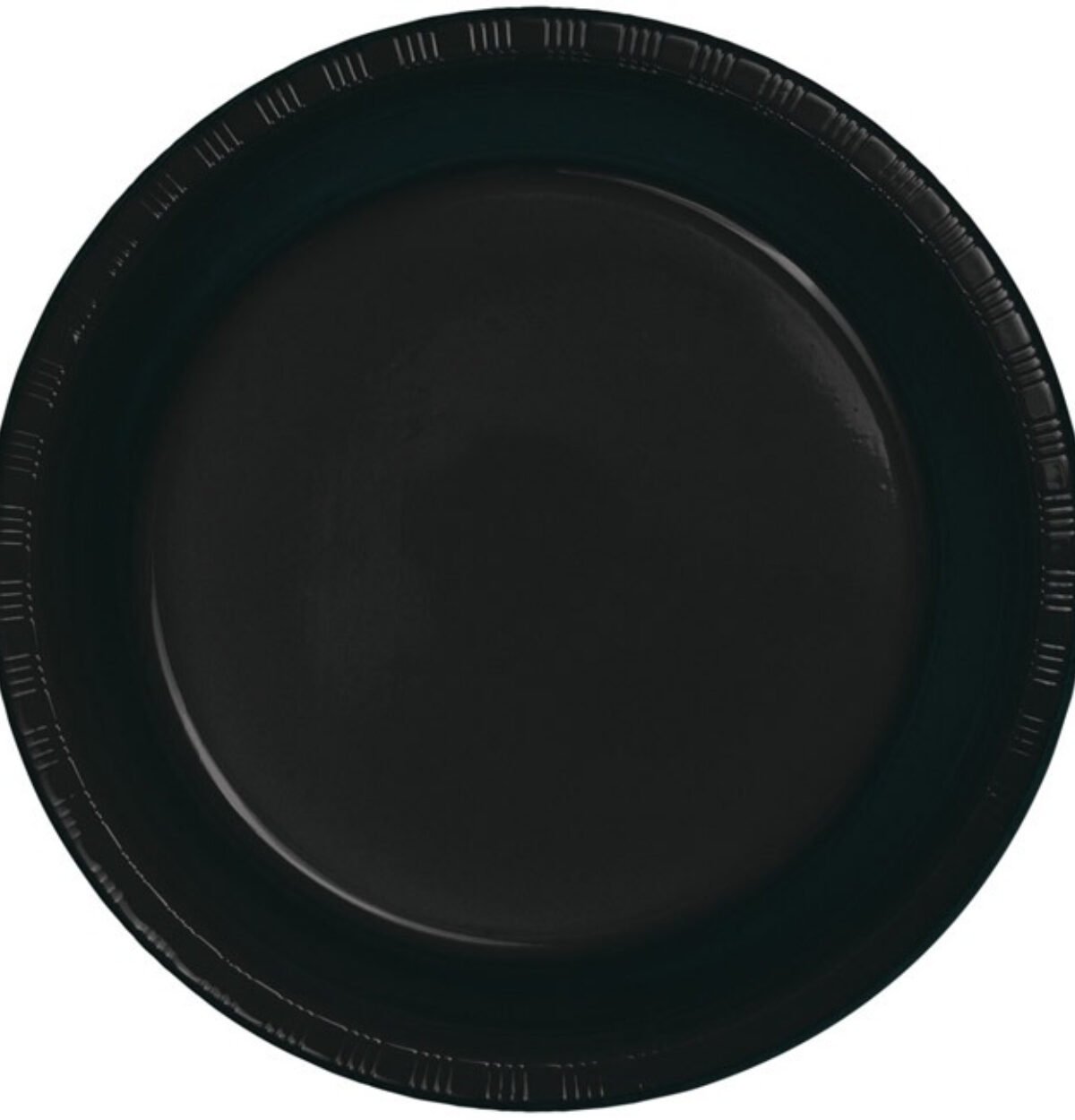 Black Velvet 7" Plastic Plates 20ct