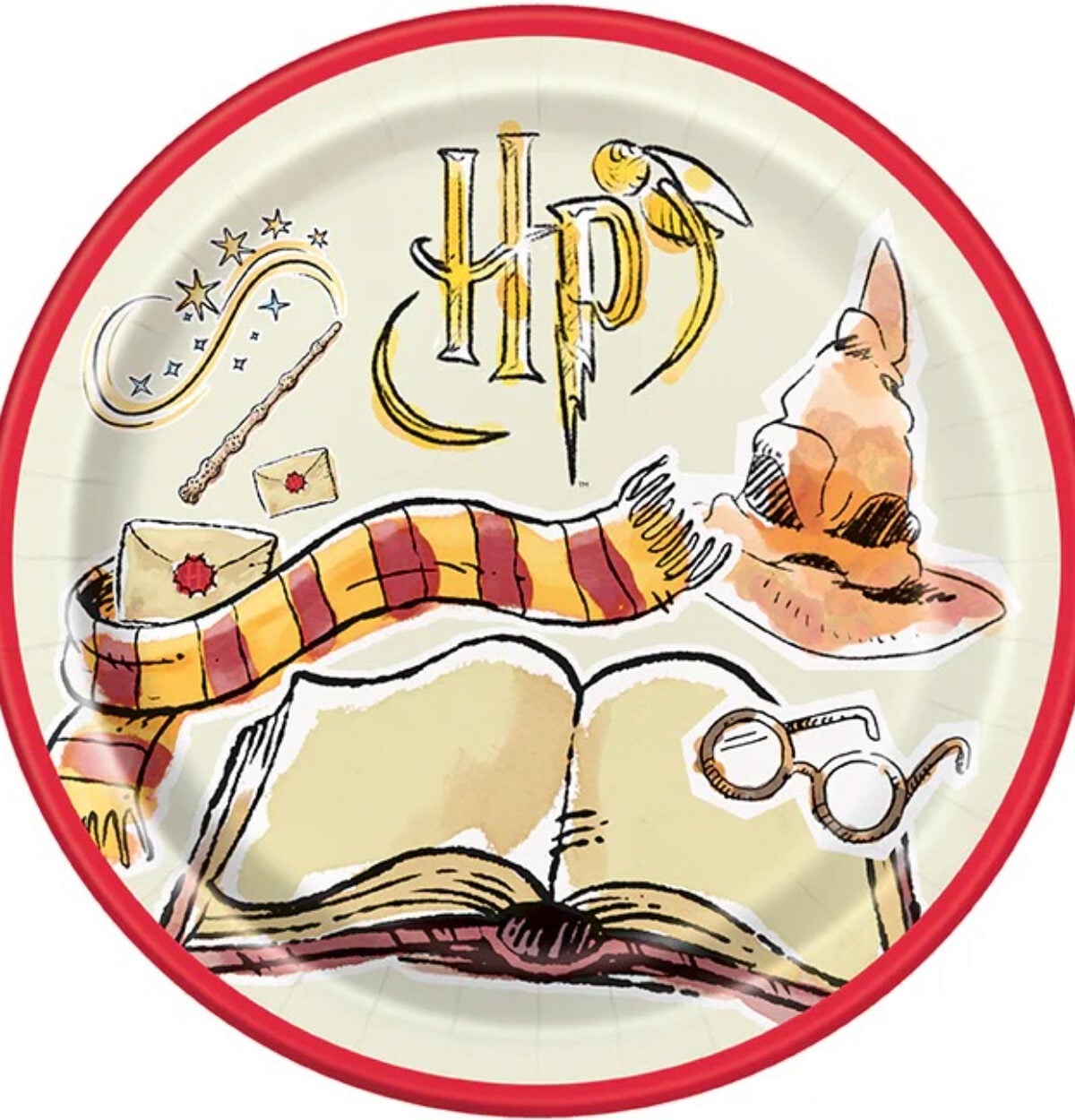 Harry Potter Round 9" Dinner Plates 8ct.