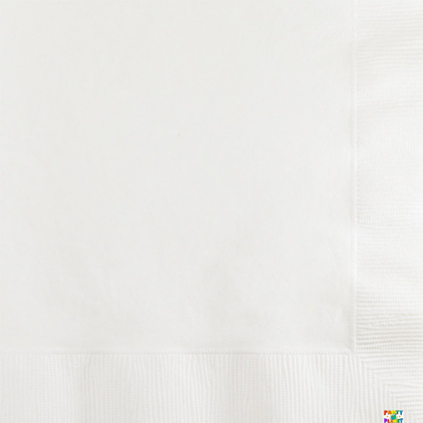 White 3ply Lunch Napkin 50ct.
