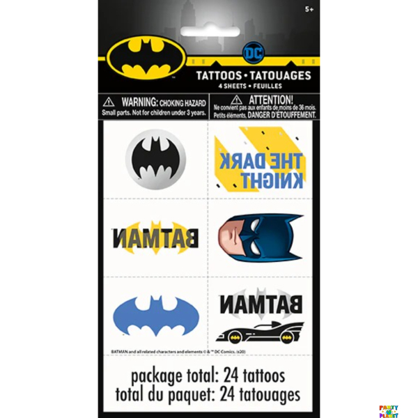 Batman Tattoos 24ct.