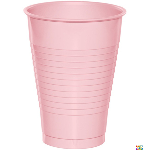 Classic Pink 16oz Plastic Cups 20ct.
