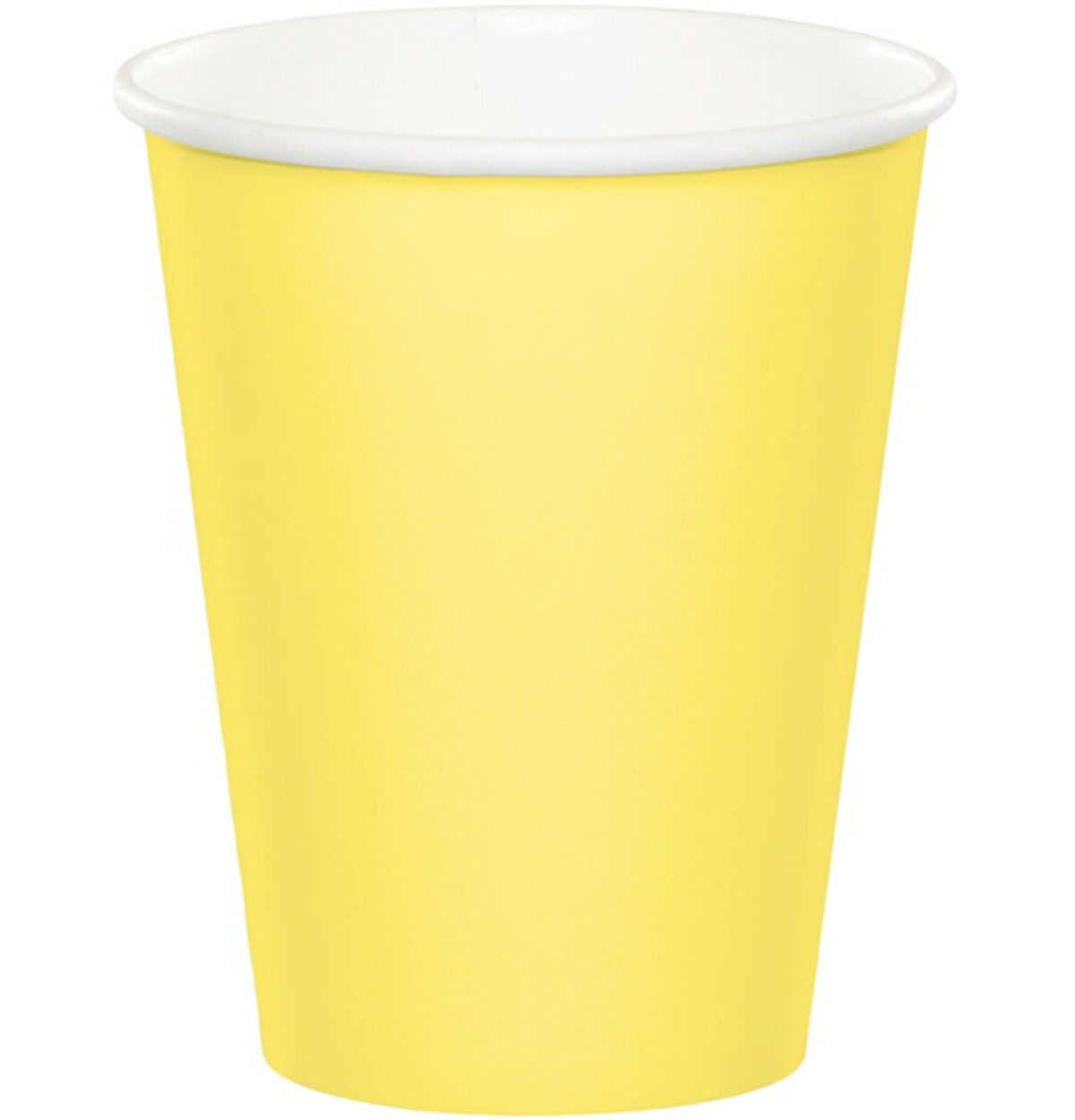 Mimosa Yellow 9oz Paper Cups 24ct.