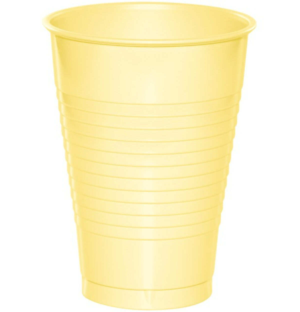 Mimosa Yellow 16oz Plastic Cups 20ct.