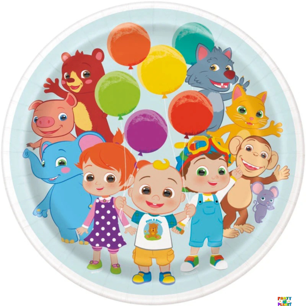 Cocomelon Round 9" Dinner Plates 8ct