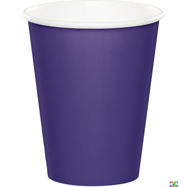 Purple 9oz Cups 24ct