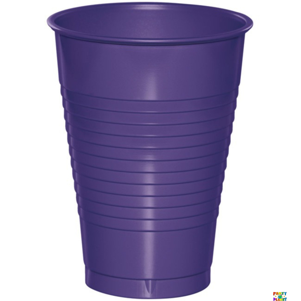 Purple 16oz Plastic Cups 20ct.