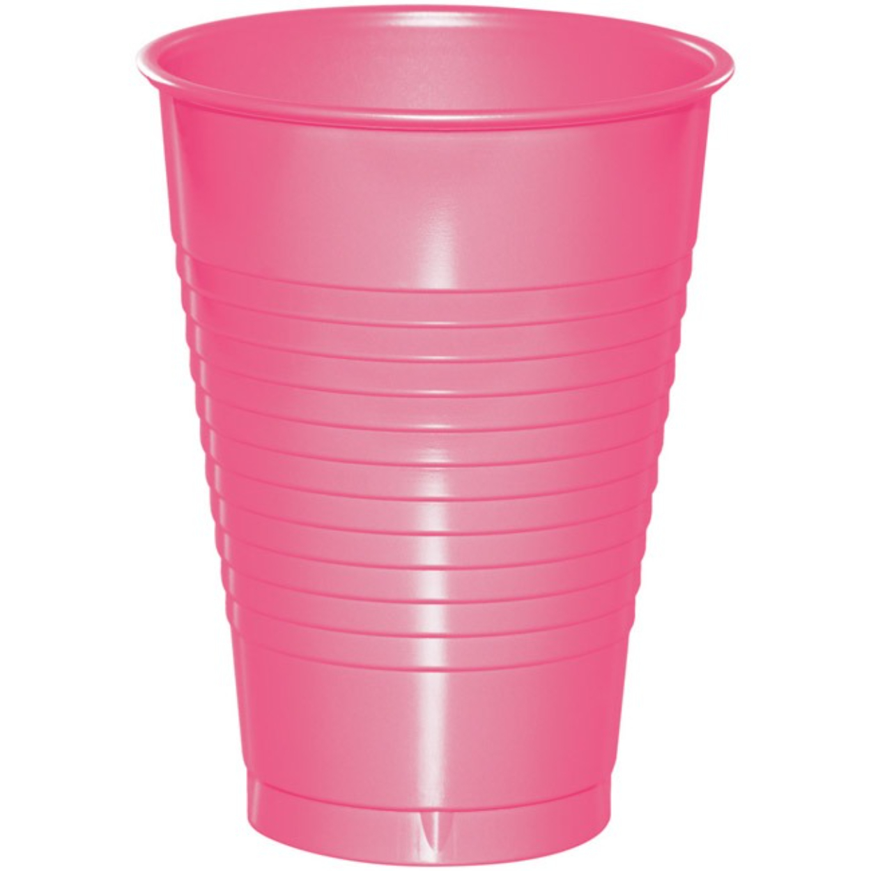 imgi_48_15987.jpg Candy Pink 16oz Plastic Cups 20ct. - Image 1